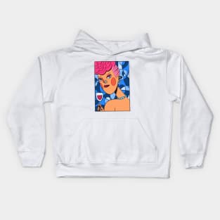 Portrait3 Kids Hoodie